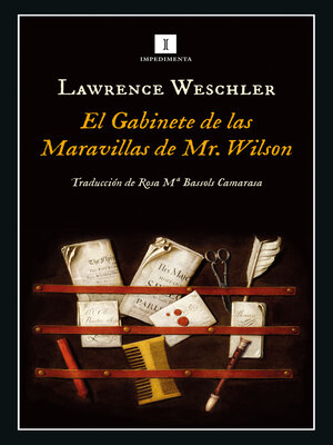 cover image of El Gabinete de las Maravillas de Mr. Wilson